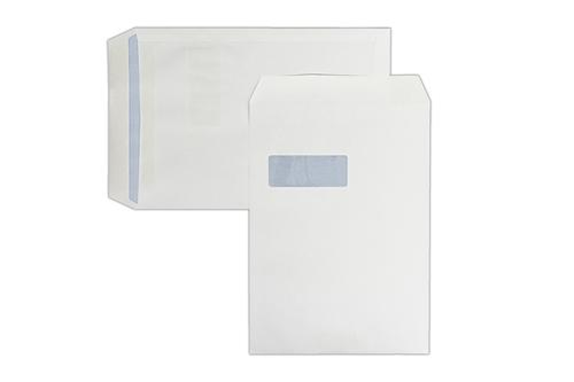 Envelopes+C4+white+window+self+seal+100g